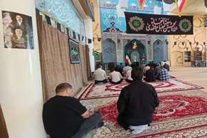 برگزاری مراسم پرفیض زیارت عاشورا 
